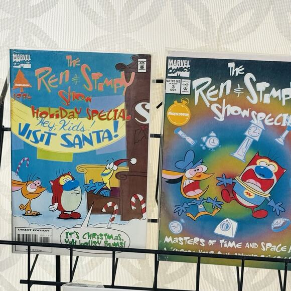 5 Ren & Stimpy Special Lot Show Special 2-3, Holiday, Radio Daze & Eenteractive - Picture 2 of 5